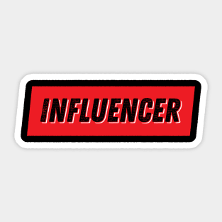 Influencer Sticker